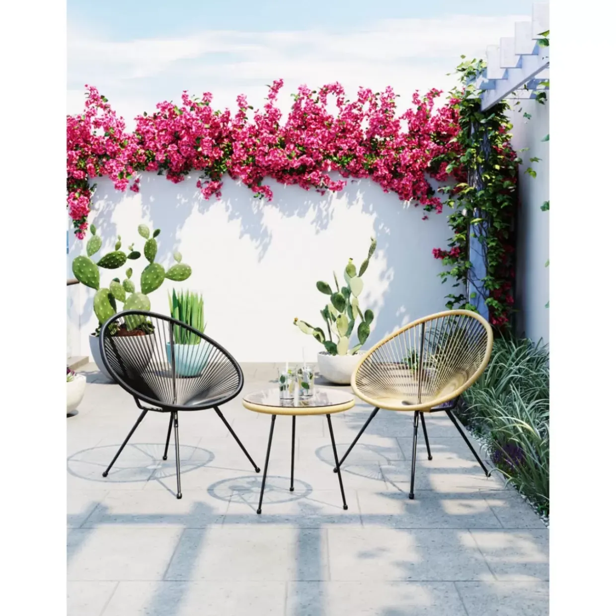 Beistelltisch Acapulco Natur