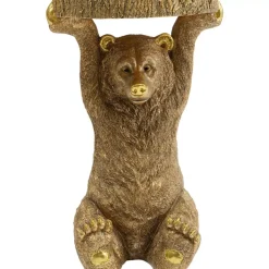 Beistelltisch Animal Bear Gold 35X34Cm