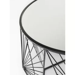 Beistelltisch Cobweb Schwarz (2/Set)