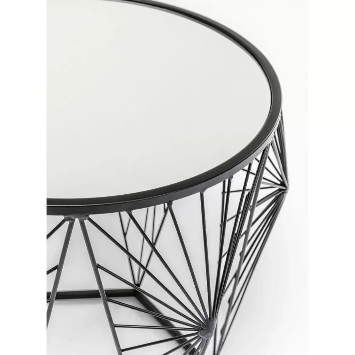 Beistelltisch Cobweb Schwarz (2/Set)