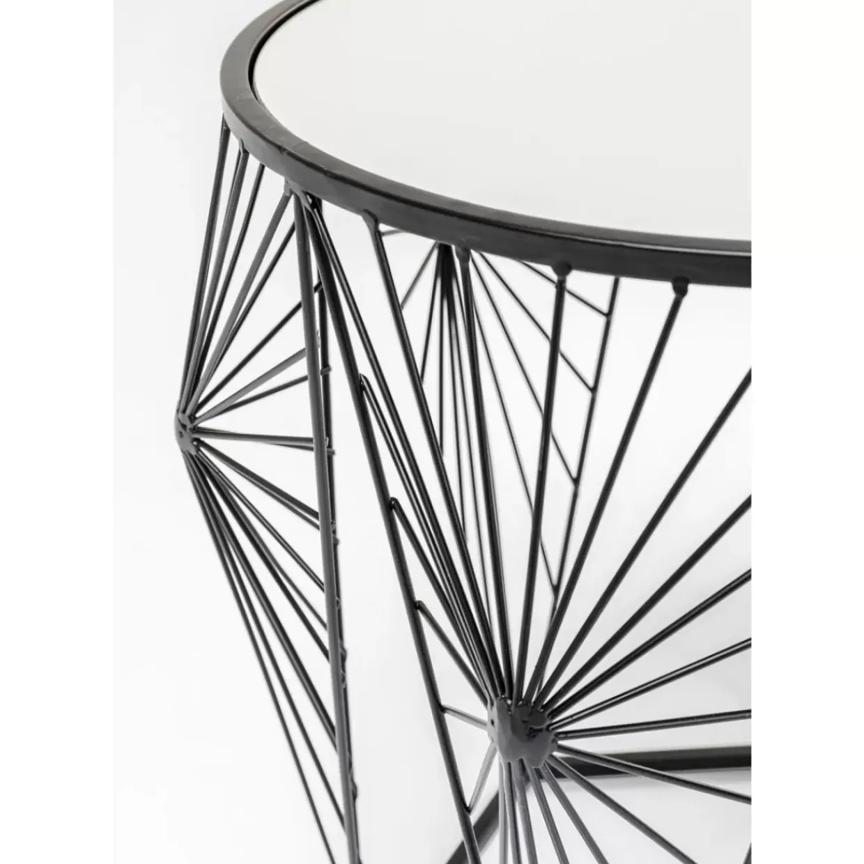 Beistelltisch Cobweb Schwarz (2/Set)