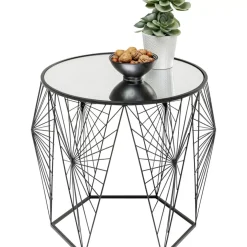 Beistelltisch Cobweb Schwarz (2/Set)