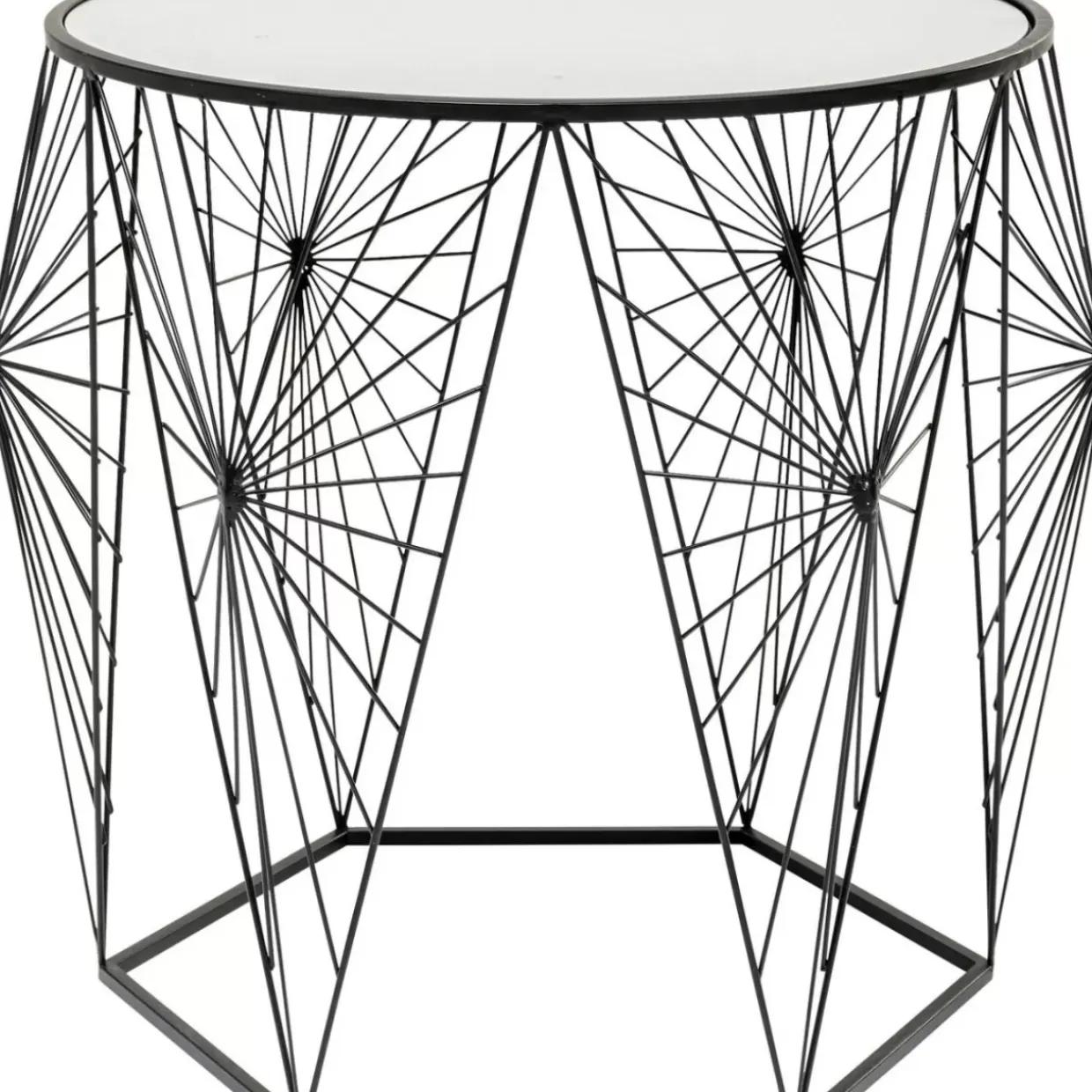 Beistelltisch Cobweb Schwarz (2/Set)