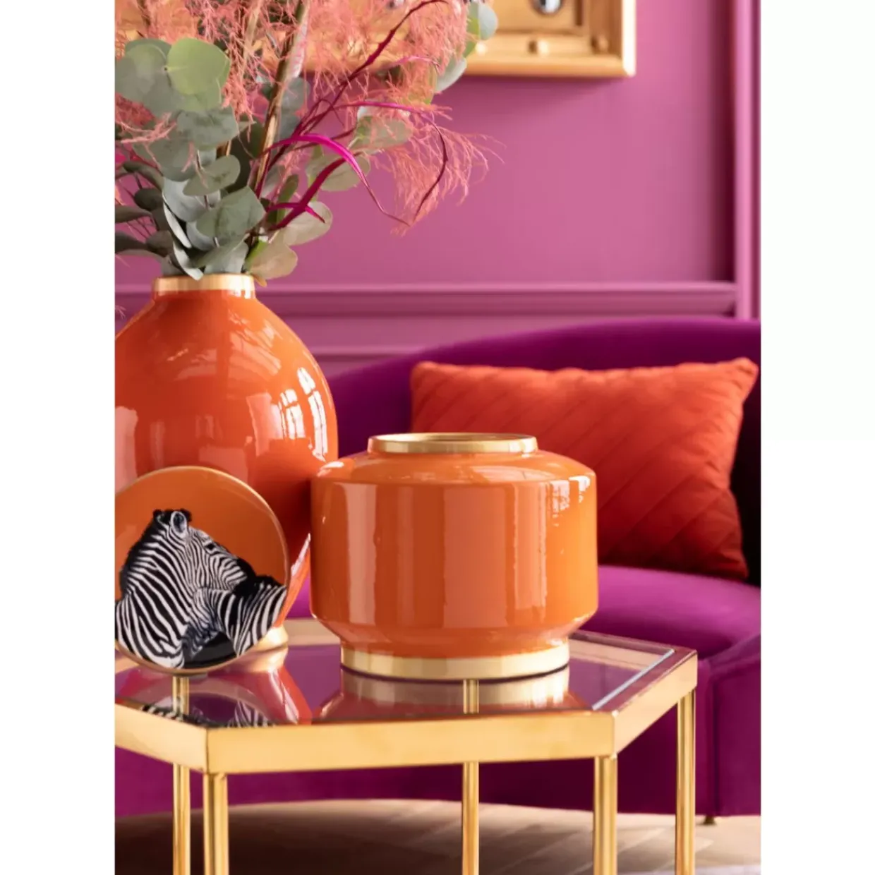 Beistelltisch Comb Gold 55