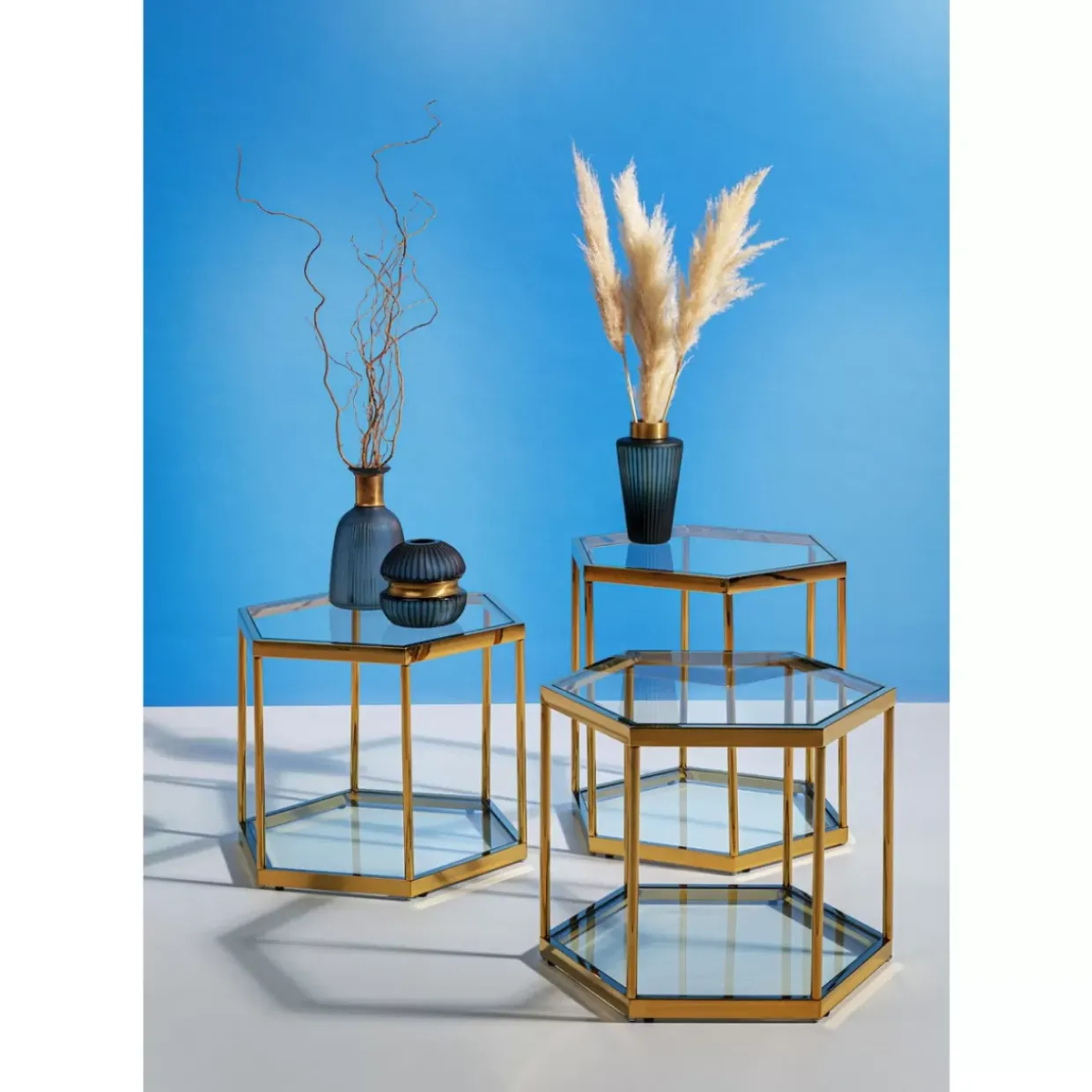 Beistelltisch Comb Gold 55