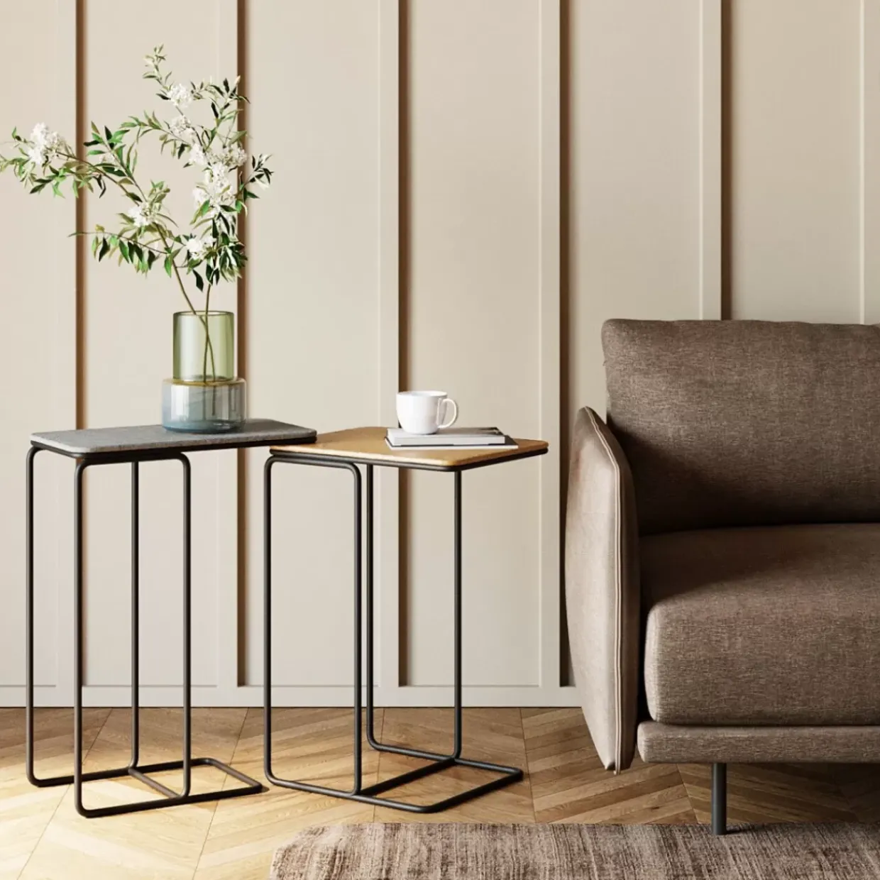 Beistelltisch Diego (2/Set)