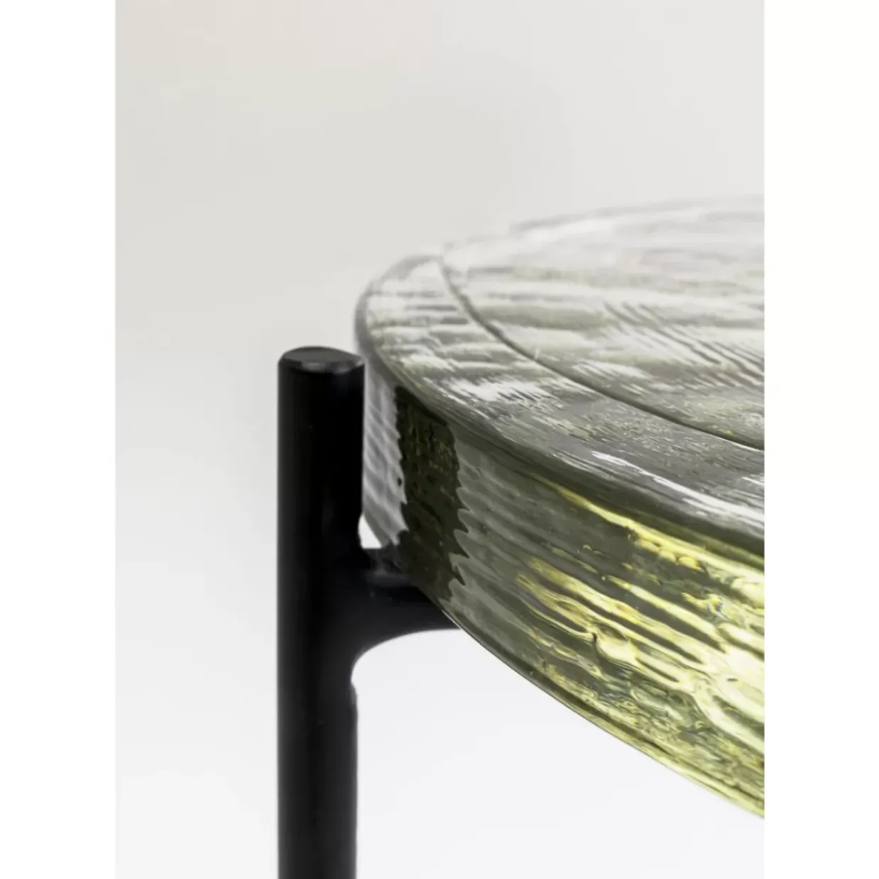 Beistelltisch Ice Schwarz O40Cm