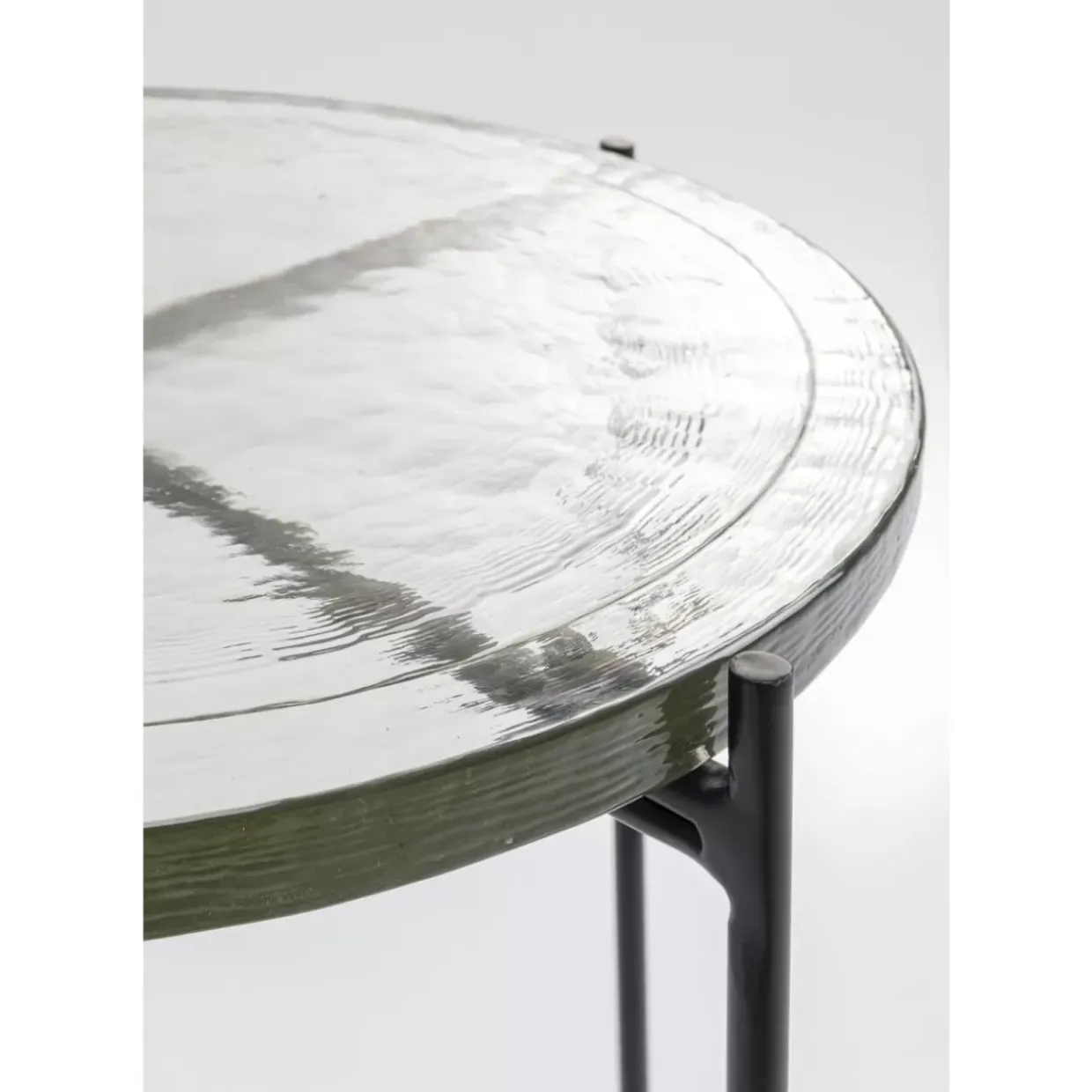 Beistelltisch Ice Schwarz O40Cm