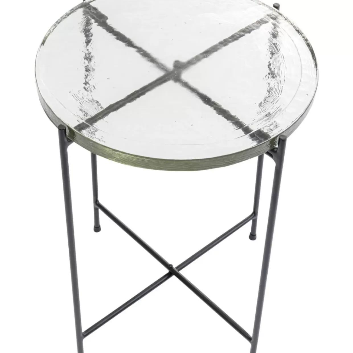 Beistelltisch Ice Schwarz O40Cm