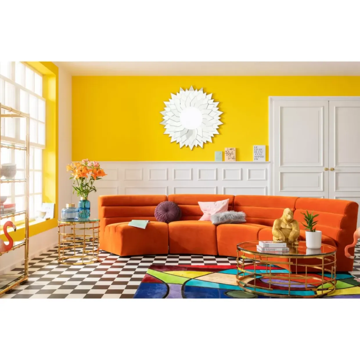 Beistelltisch Jupiter Gold O55Cm