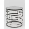 Beistelltisch Jupiter Silber O55Cm