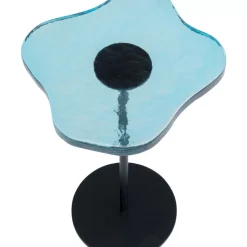 Beistelltisch Lava Blau O30Cm