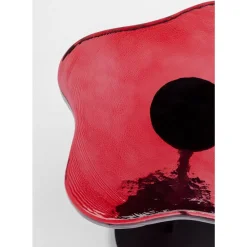 Beistelltisch Lava Rot O30Cm