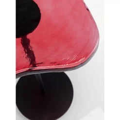 Beistelltisch Lava Rot O30Cm