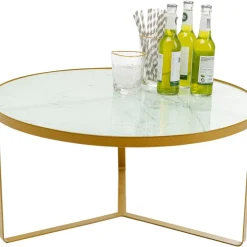 Beistelltisch Marble Gold O55