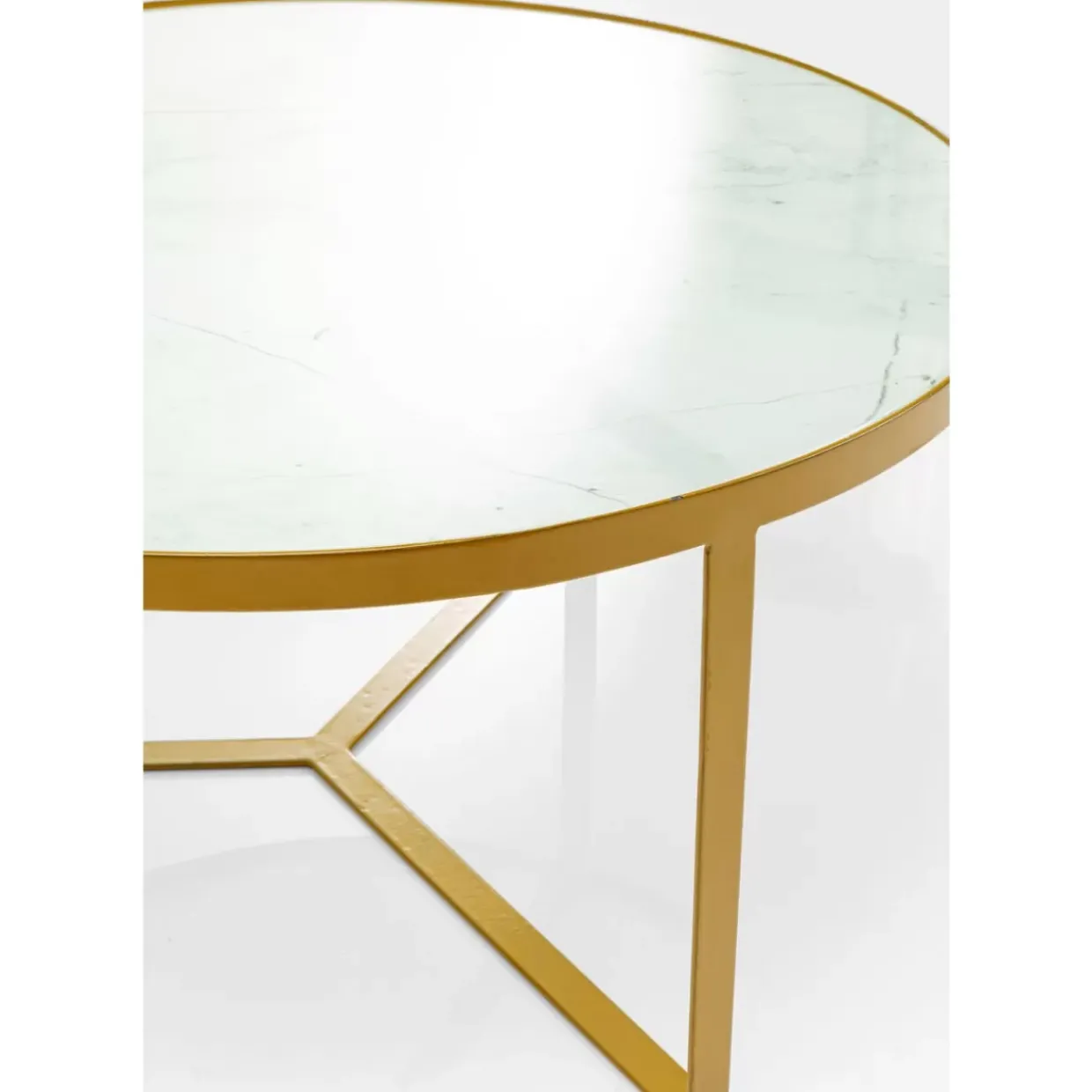 Beistelltisch Marble Gold O55