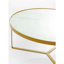Beistelltisch Marble Gold O55