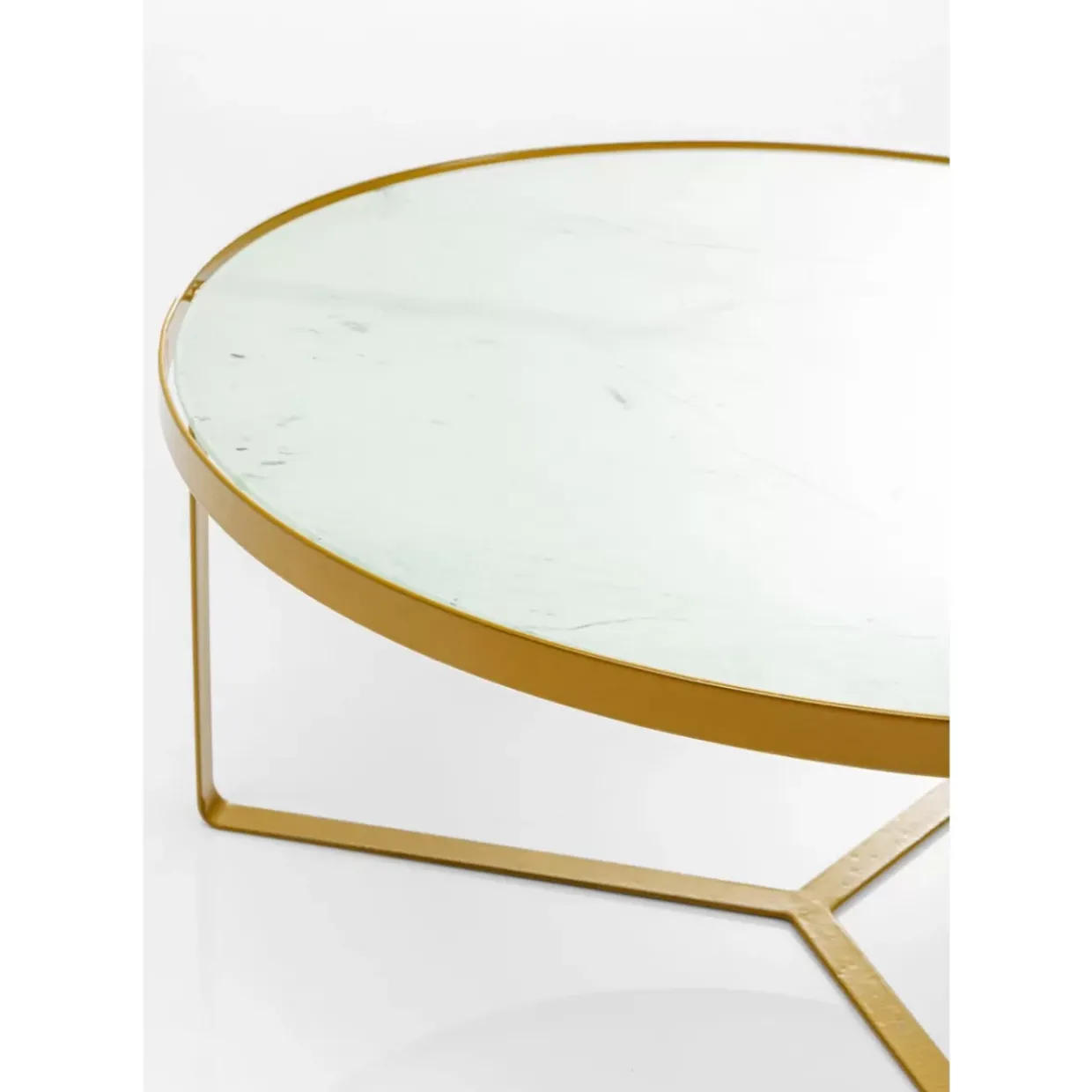 Beistelltisch Marble Gold O55