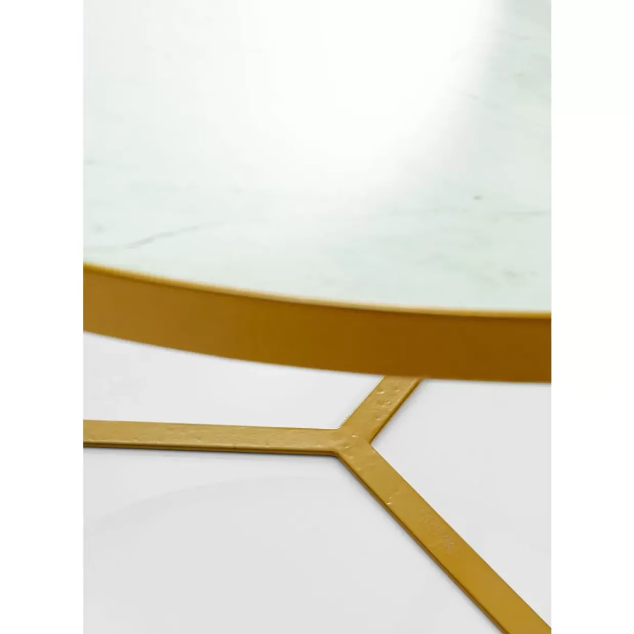 Beistelltisch Marble Gold O55