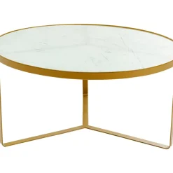 Beistelltisch Marble Gold O55