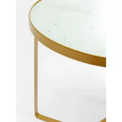 Beistelltisch Marble Gold O45