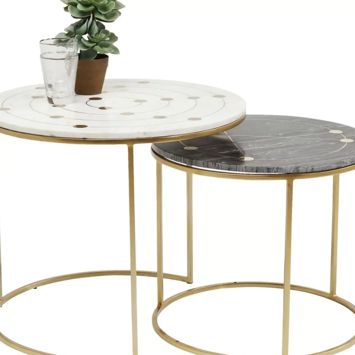 Beistelltisch Mystic Round Klein (2/Set) O61Cm