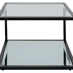 Beistelltisch Quadro Schwarz 50X50Cm