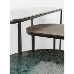 Beistelltisch Ray Oval (3/Set)