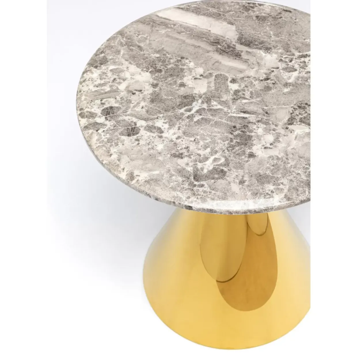 Beistelltisch Rita Gold O50Cm