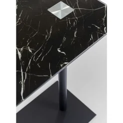 Beistelltisch West Coast Schwarz Marble 50X34Cm