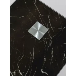 Beistelltisch West Coast Schwarz Marble 50X34Cm