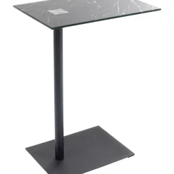 Beistelltisch West Coast Schwarz Marble 50X34Cm