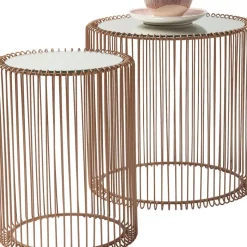 Beistelltisch Wire Copper (2/Set) O44Cm