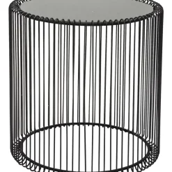 Beistelltisch Wire Schwarz (2/Set) O44Cm