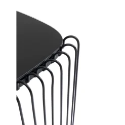 Beistelltisch Wire Triangle Schwarz (2/Set)