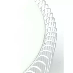 Beistelltisch Wire White (2/Set) O44Cm