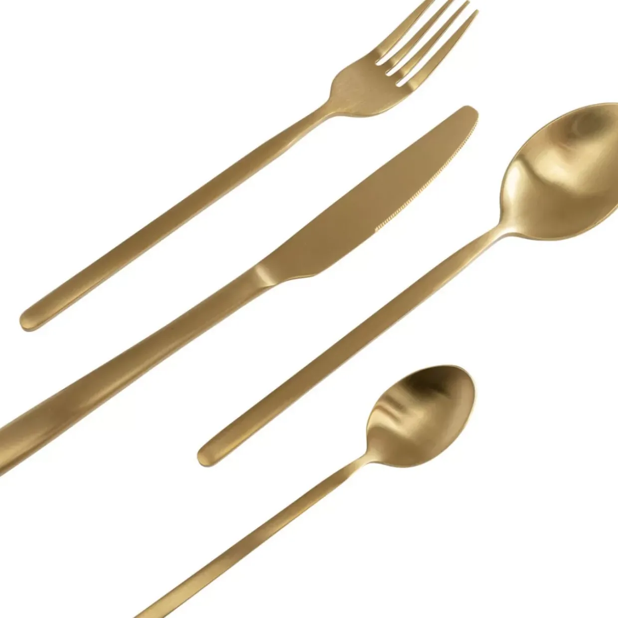 Besteck Gloria Matt Gold (16-Tlg.)