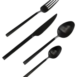 Besteck Gloria Matt Schwarz (16-Tlg.)