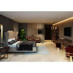 Bett City Spirit Linen Natural 180X200Cm