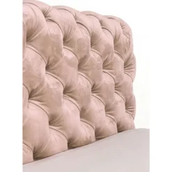 Bett Desire Velvet Ecru 180X200Cm