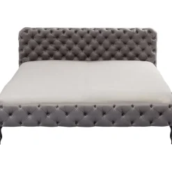 Bett Desire Velvet Silbergrau 200X200Cm