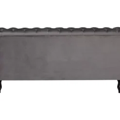 Bett Desire Velvet Silbergrau 200X200Cm