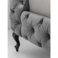 Bett Desire Velvet Silbergrau 200X200Cm