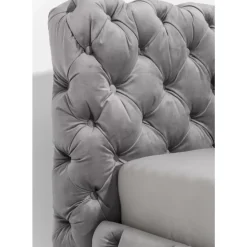 Bett Desire Velvet Silbergrau 200X200Cm