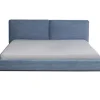 Bett East Side Cord Blau 160X200Cm