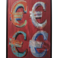 Bild Frame Art 3D Euro 118X83Cm