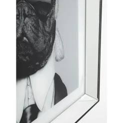 Bild Frame Mirror Designer Dog 60X60