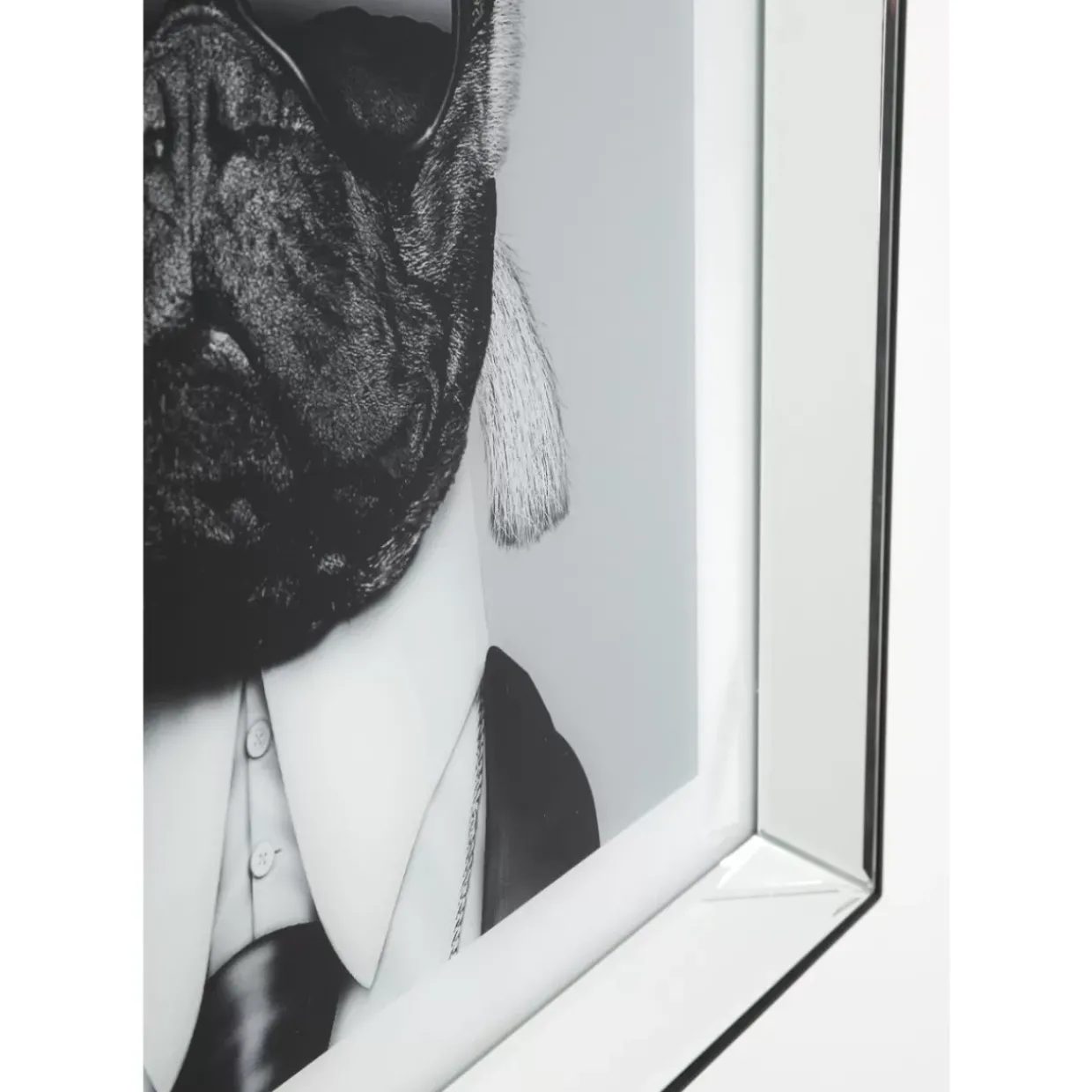 Bild Frame Mirror Designer Dog 60X60