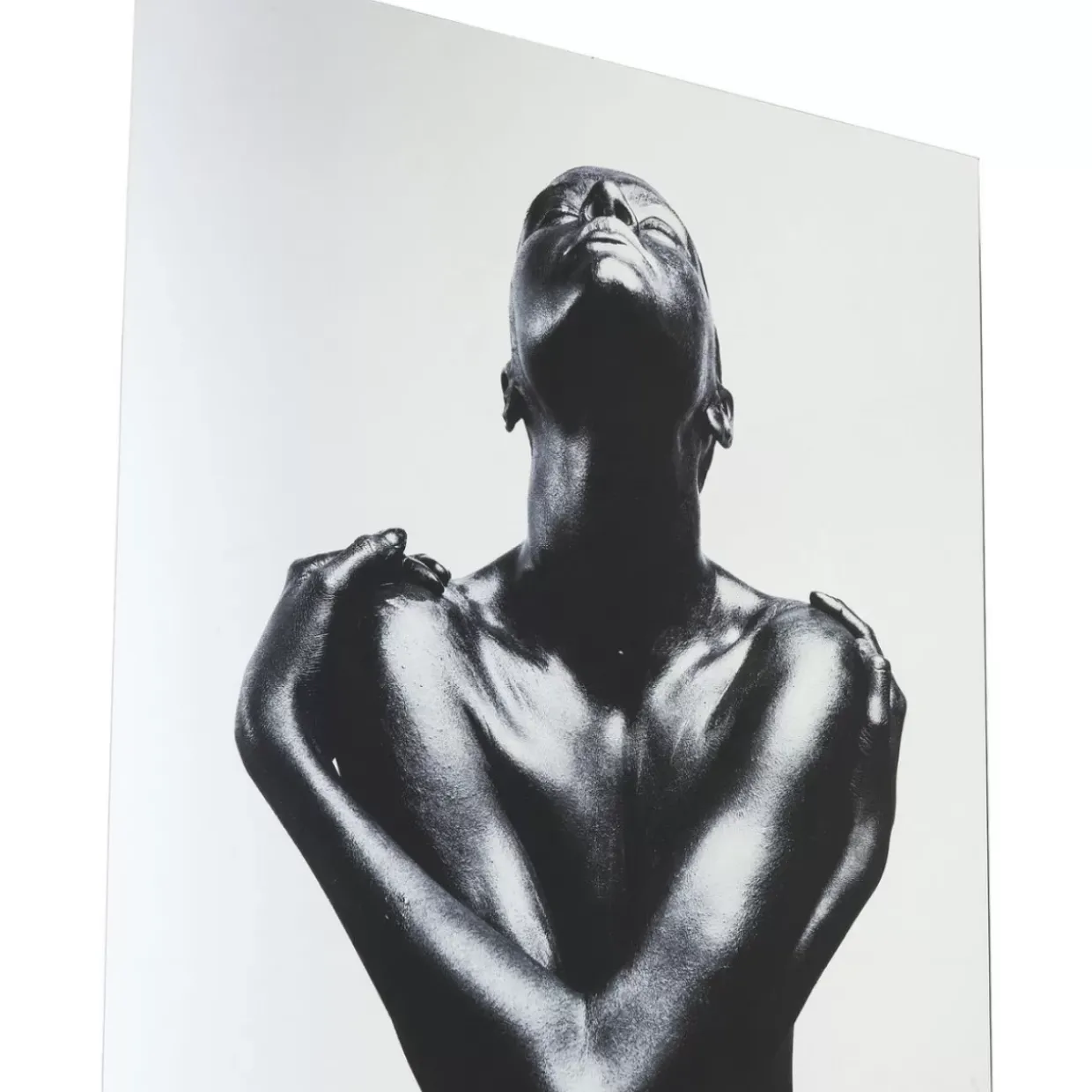 Bild Glas Athlet 120X120Cm