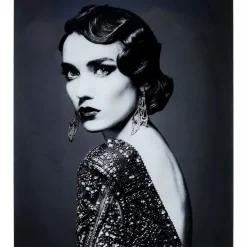 Bild Glas Beauty Lady 120X150Cm